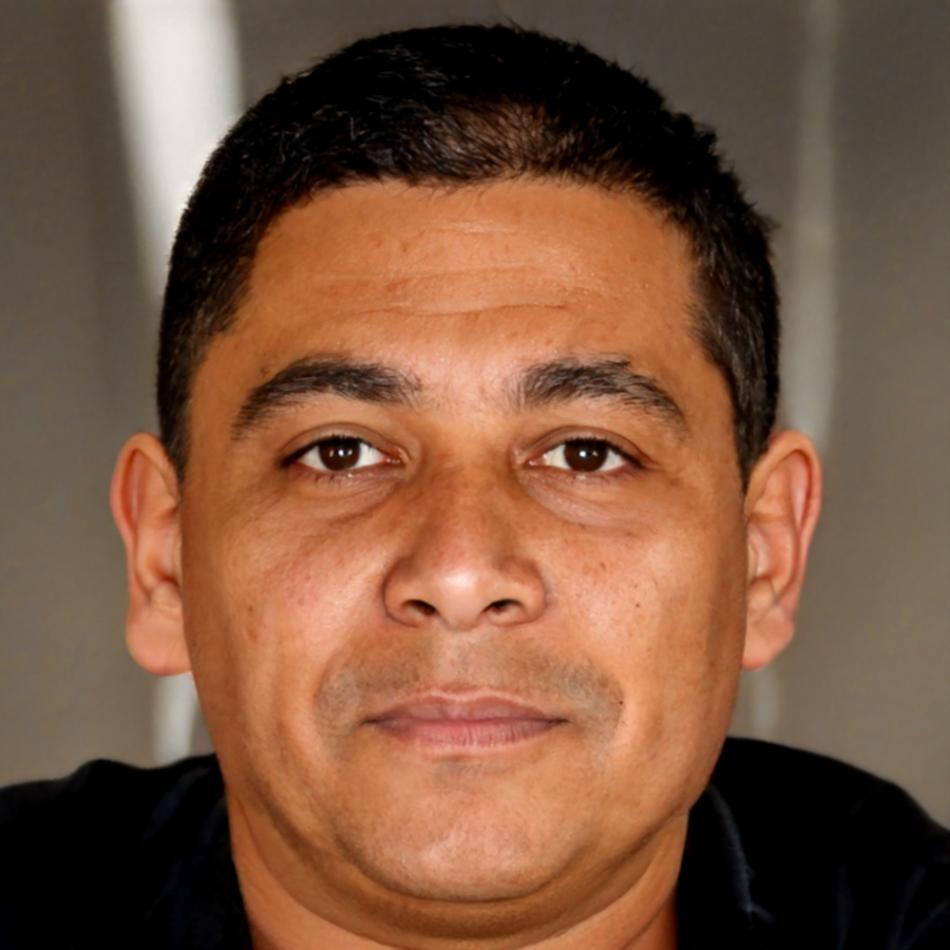 Portrait de Thomas Martin, entrepreneur satisfait